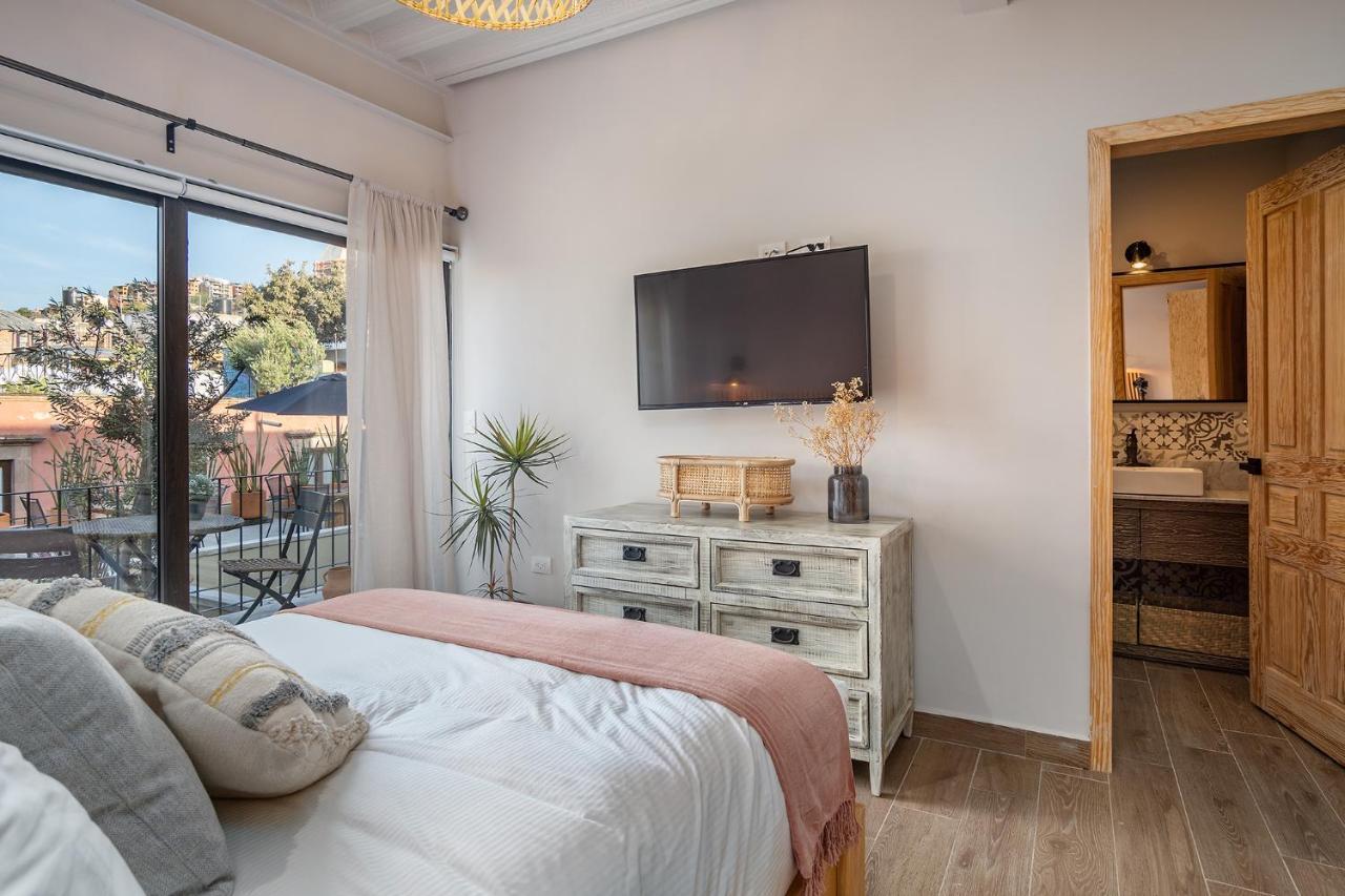Casa Pandurata Luxury Apartments In Centro, サン・ミゲル・デ・アジェンデ エクステリア 写真